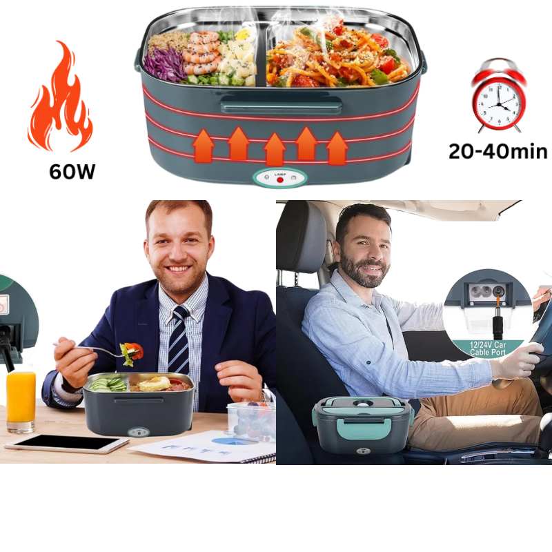 Lunch Box Chauffante 3 en 1